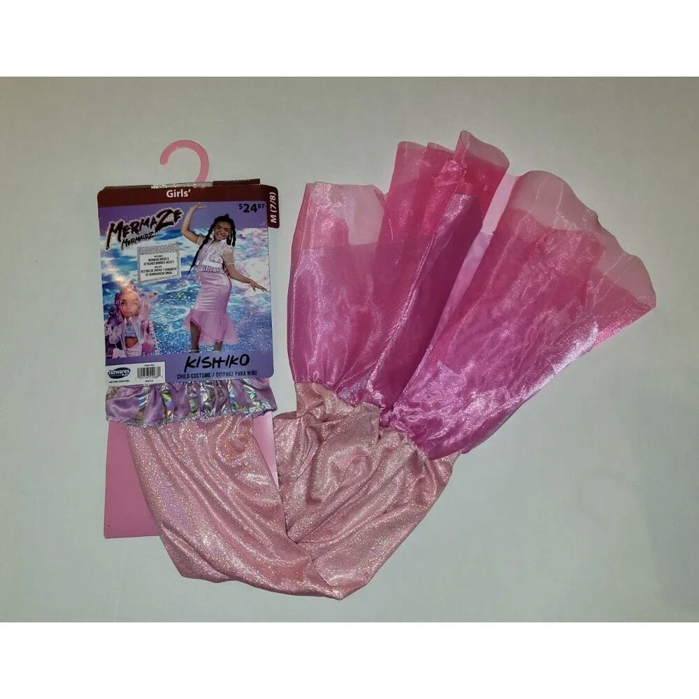 Kishiko Mermaze Mermaidz Child Costume Size M 7/8